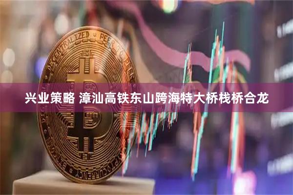 兴业策略 漳汕高铁东山跨海特大桥栈桥合龙