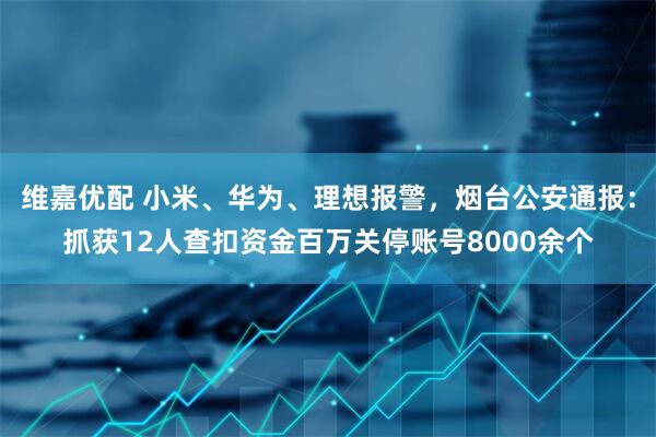 维嘉优配 小米、华为、理想报警，烟台公安通报：抓获12人查扣资金百万关停账号8000余个