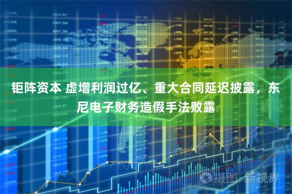 钜阵资本 虚增利润过亿、重大合同延迟披露，东尼电子财务造假手法败露